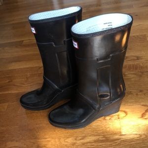 Hunter Kellan Wedge Rain Boot